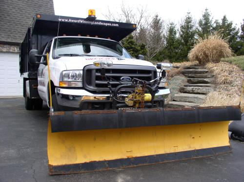 commercial snow plowing md pa